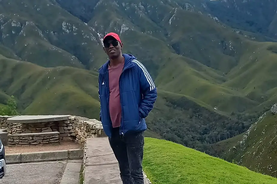 A viewpoint over the hills behind Knysna